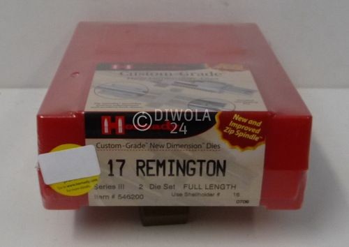 .17 Rem., Hornady Matrizensatz, Art-Nr.: 546200