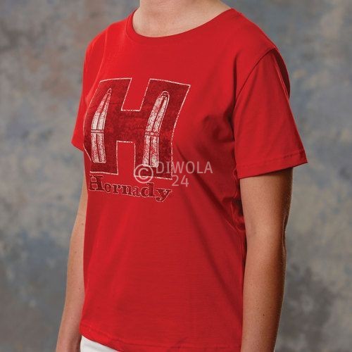 Hornady T-Shirt Youth Red, Größe S, Art.-Nr.: 99592S