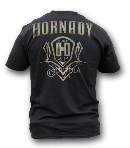 Hornady T-Shirt  " THE TRIBE" , GröÃe M, Art.-Nr.: 91115169M