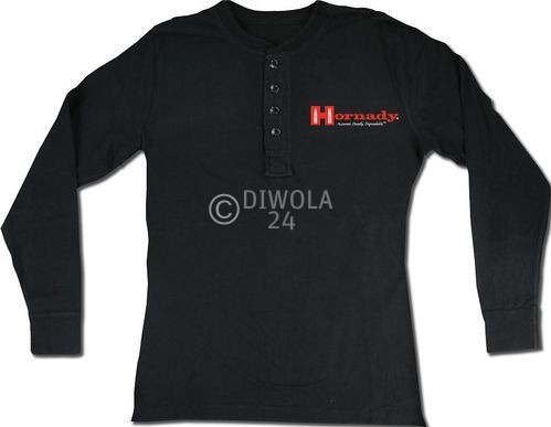 Hornady Polo-Shirt  " HENLEY " , Größe L, Art.-Nr.: 91115174L