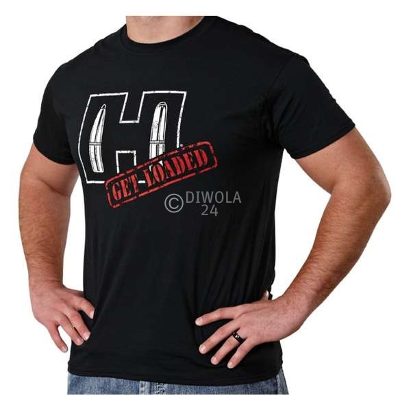 Hornady T-Shirt "GET LOADED", Größe M, Art.-Nr.: 9968M